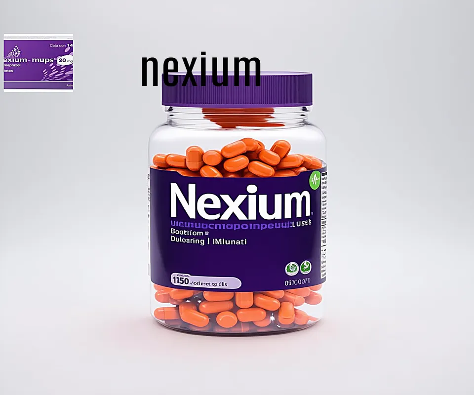 Precio del medicamento nexium